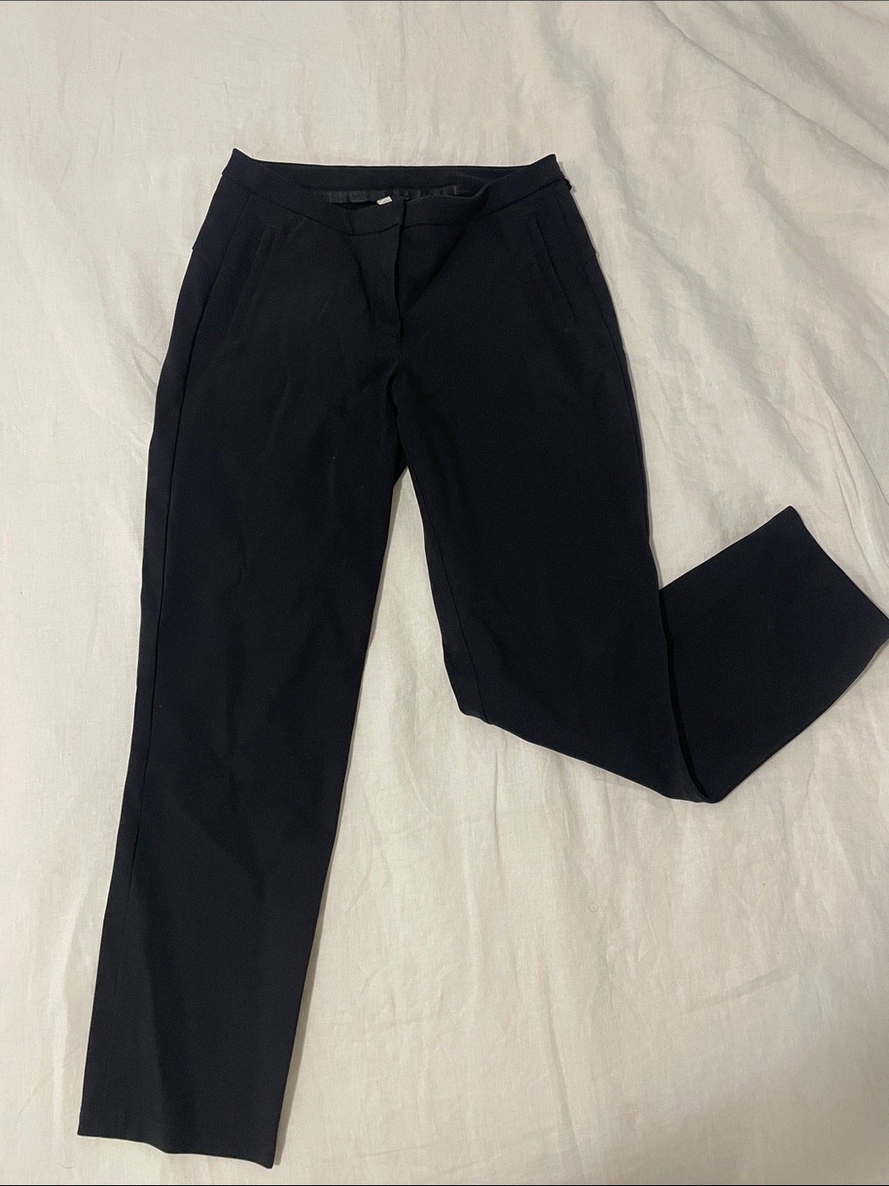 lululemon athletica Black Slim Straight-Leg capri Trousers